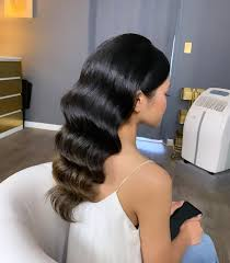 The Sleek Middle-Parted Hair