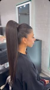 The High Sleek Ponytail