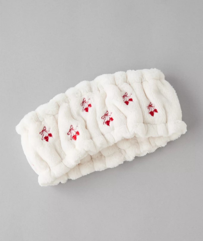 AEO Cherry Spa Headband